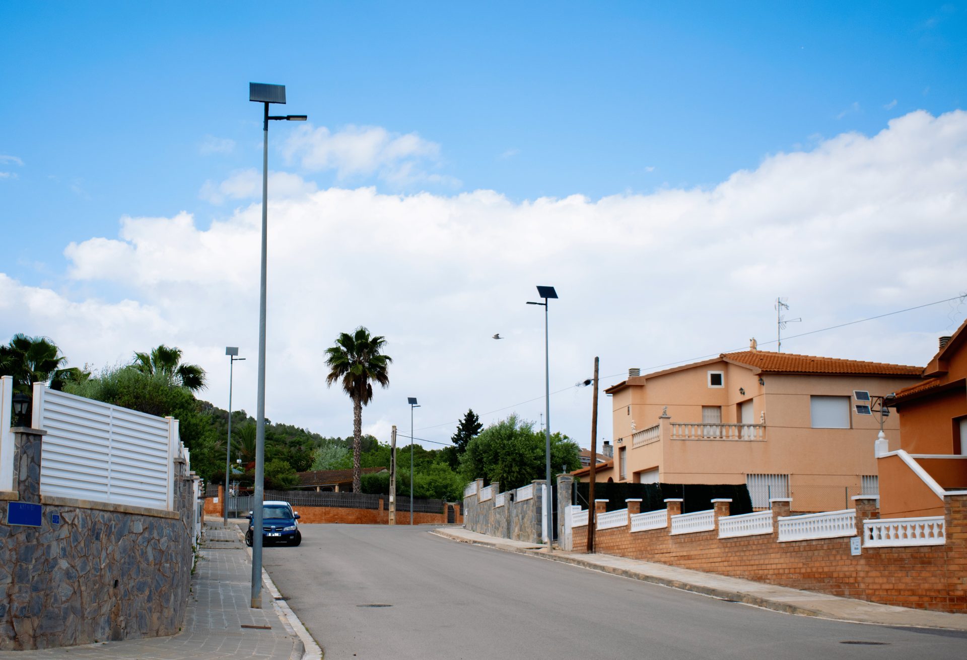 Urbanización Mas Borrás: Tarragona ya brilla con 363 farolas solares