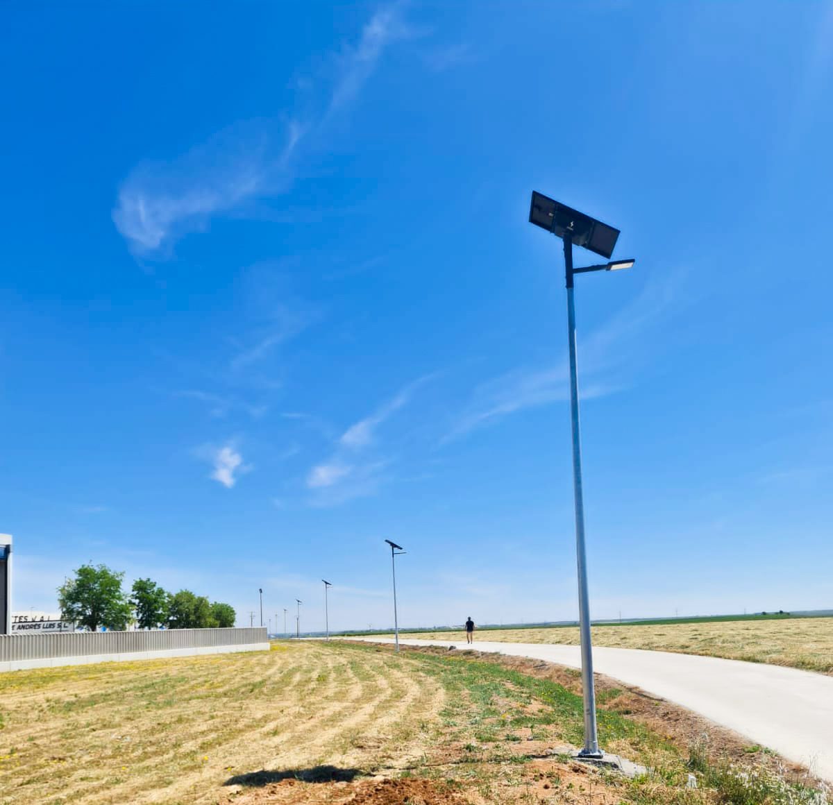 Alumbrado solar en Salamanca