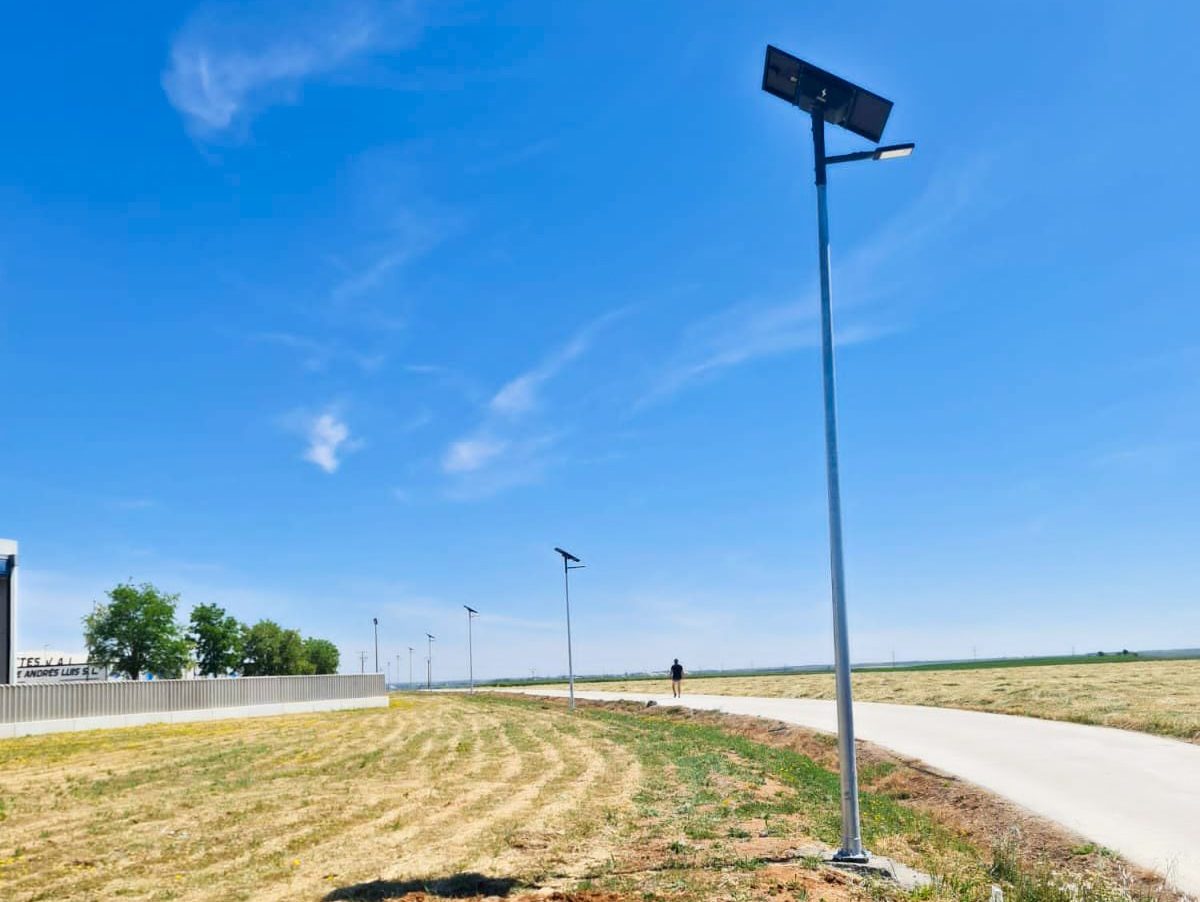 Alumbrado solar en Salamanca