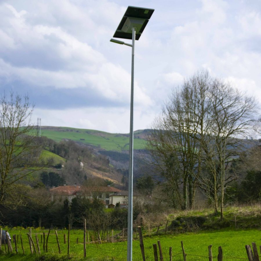 Iluminación solar en zonas rurales