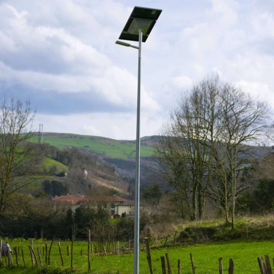 Solar lighting in rural areas
